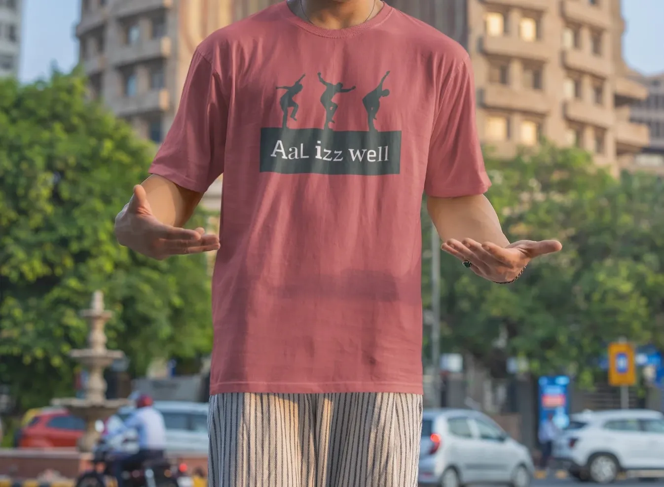 Aal Izz Well Oversized T-Shirt