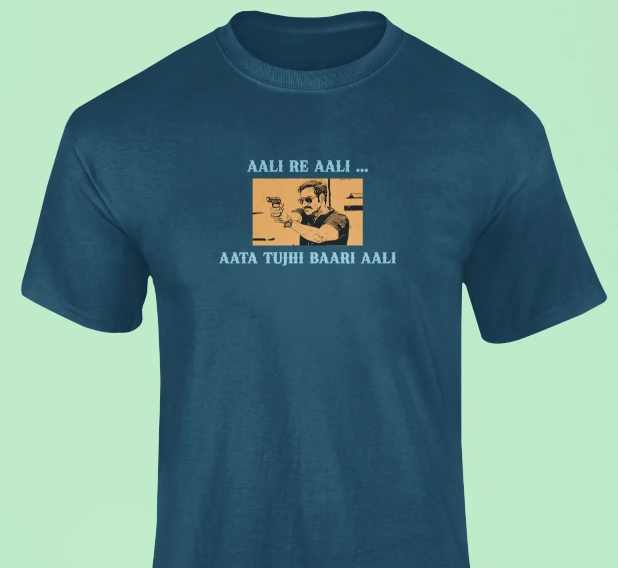 Aali re aali...aata tujhi baari aali Oversized T-Shirt