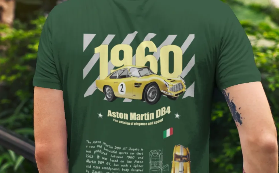 Aston Martin DB4 GT Zagato T-Shirt