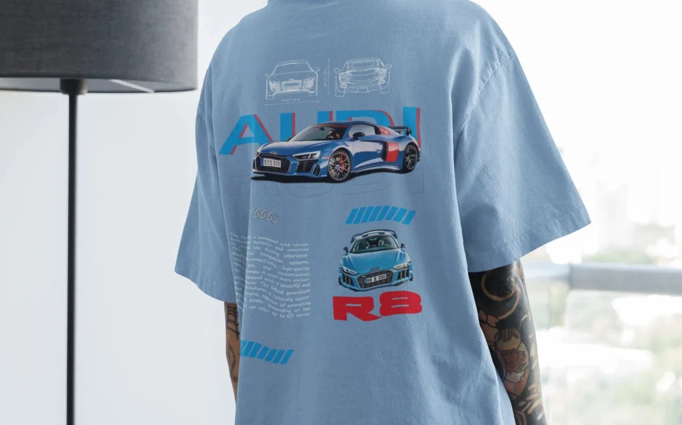 Audi R8 Oversized T-Shirt