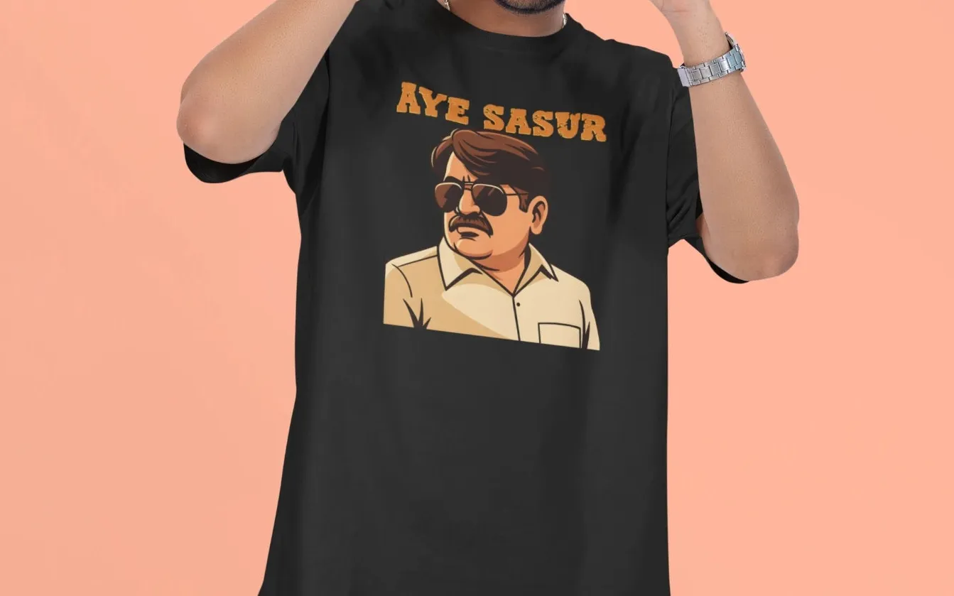 Aye Sasur Pradhaji Panchayat Oversized T-Shirt