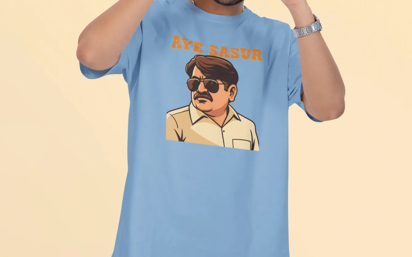 Aye Sasur Pradhaji Panchayat Oversized T-Shirt