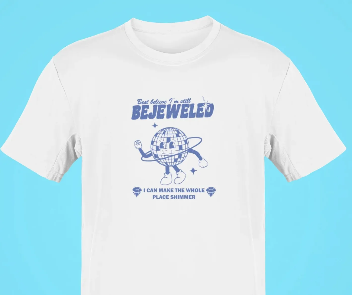Best believe I'm still bejeweled Oversized T-Shirt