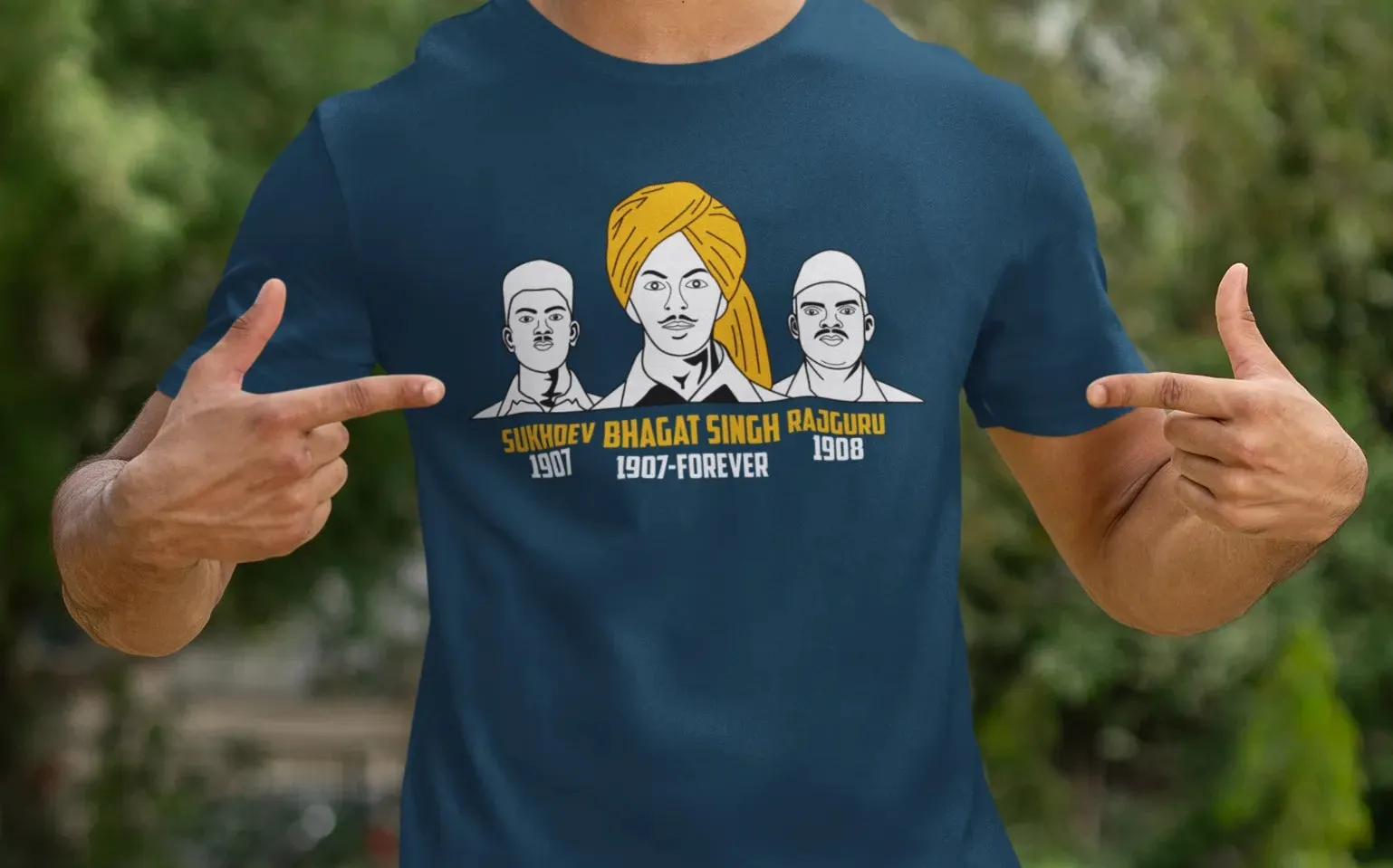 Bhagat Singh, Sukhdev, Rajguru T-Shirt