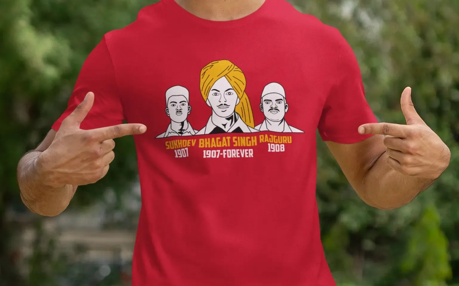 Bhagat Singh, Sukhdev, Rajguru T-Shirt