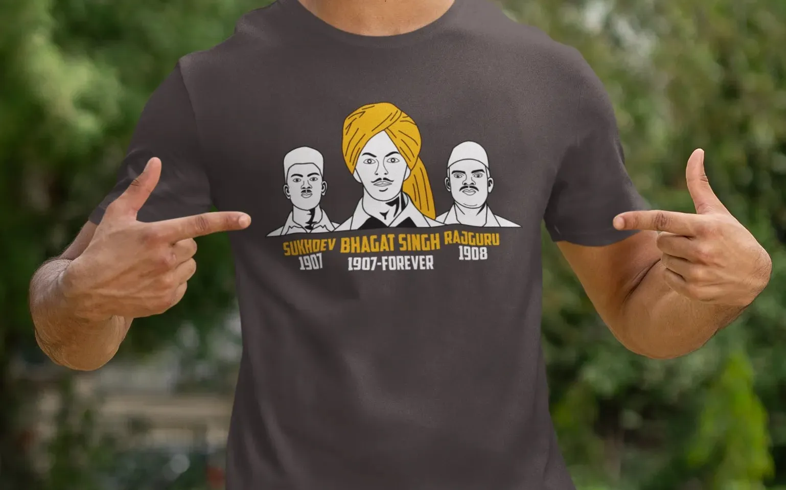Bhagat Singh, Sukhdev, Rajguru T-Shirt