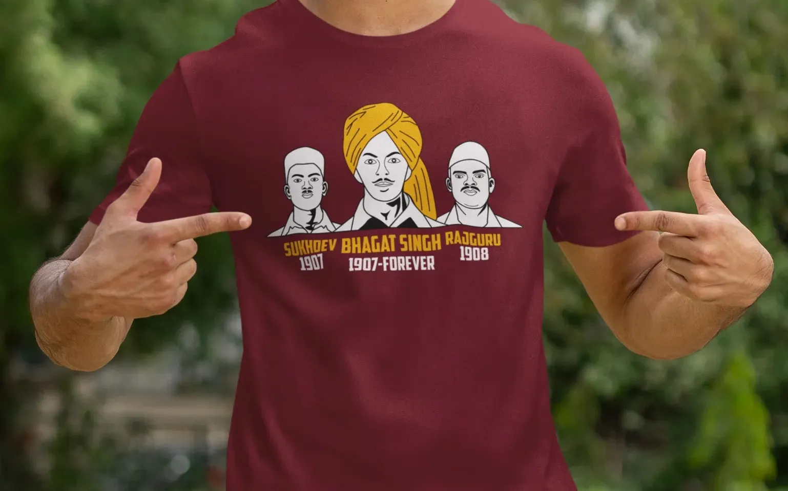 Bhagat Singh, Sukhdev, Rajguru T-Shirt