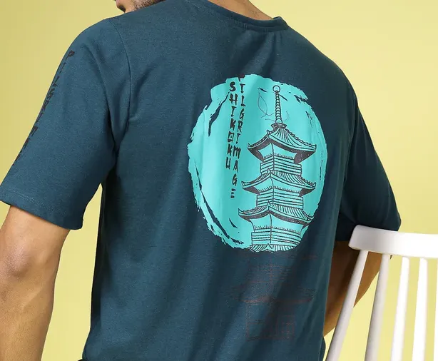 Bold Statement Teal Green T-shirt
