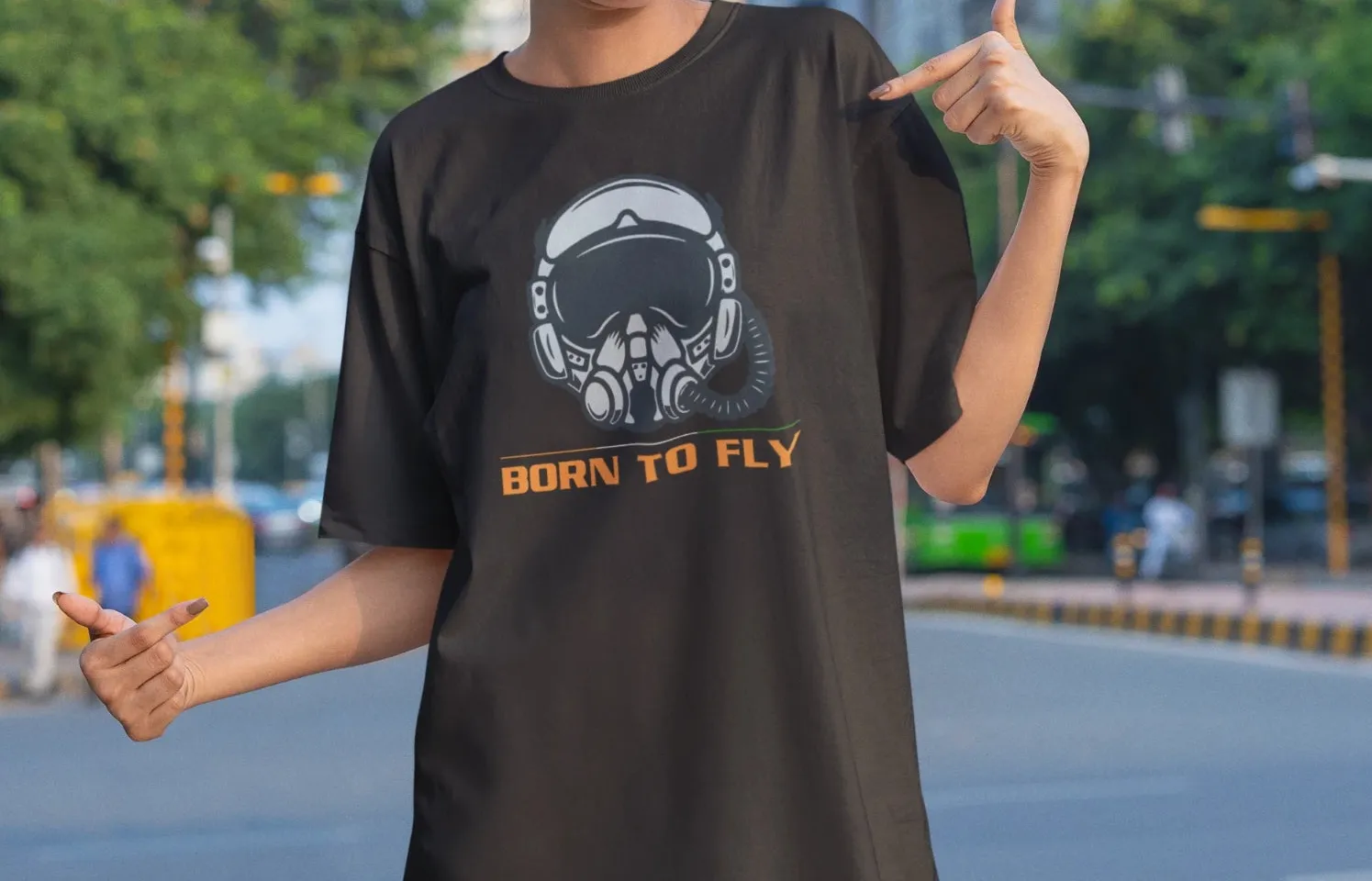 Born to Fly Oversized T-Shirt