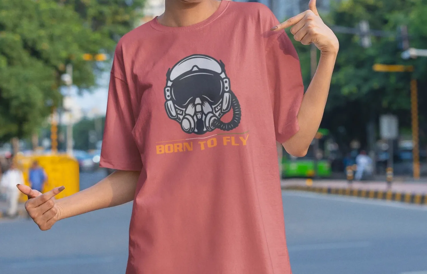 Born to Fly Oversized T-Shirt
