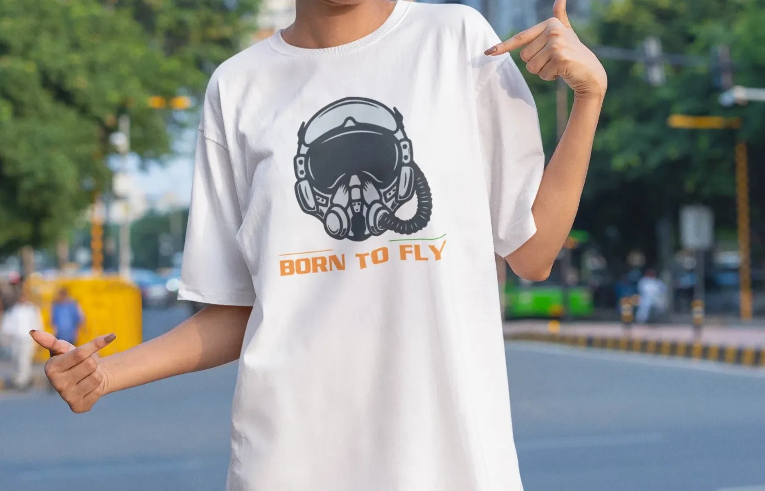 Born to Fly Oversized T-Shirt