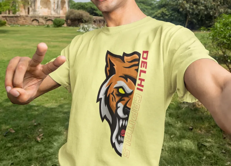 Delhi Capitals Lion T-Shirt