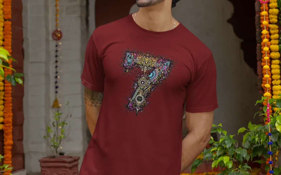 Dhoni 7 Oversized T-Shirt