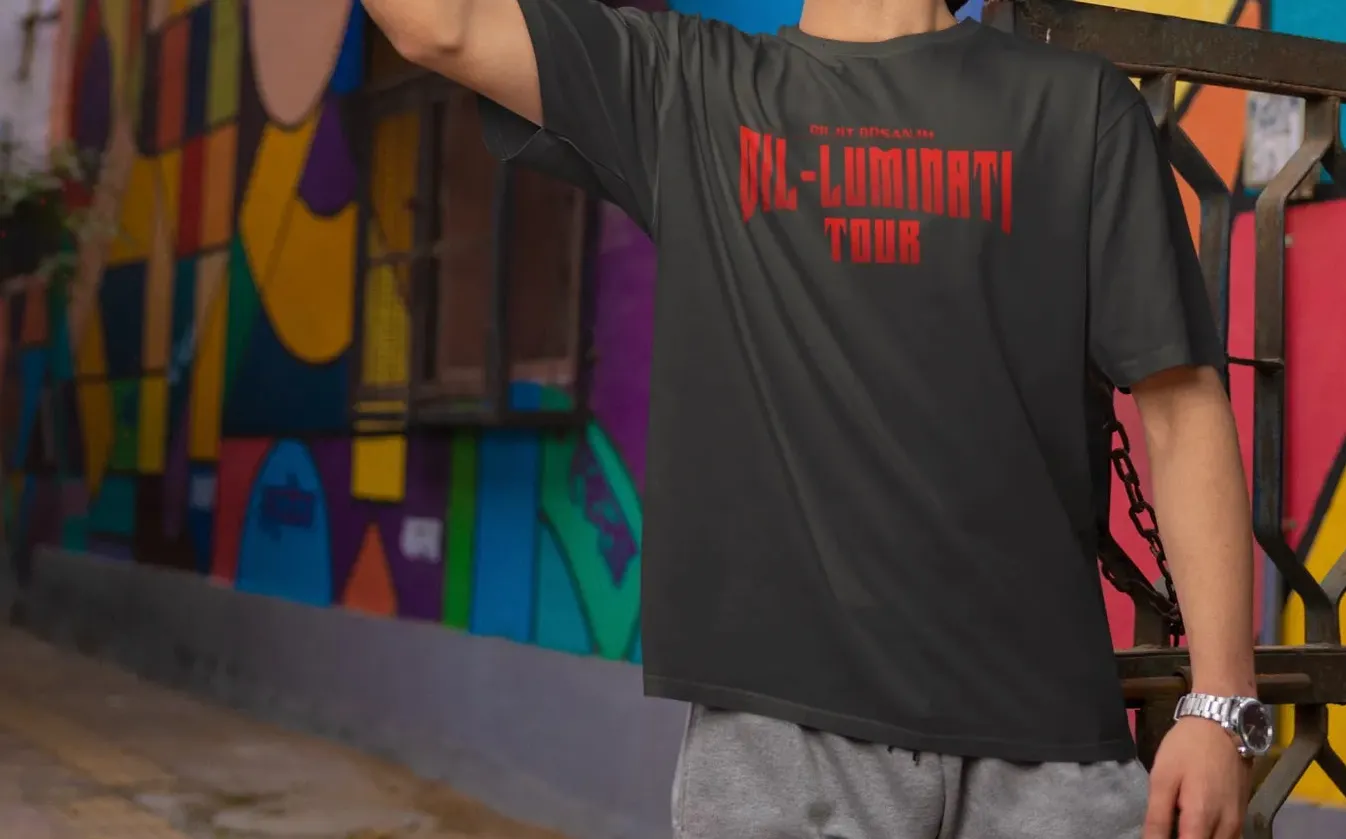 Dil-Luminati Tour Oversized T-Shirt