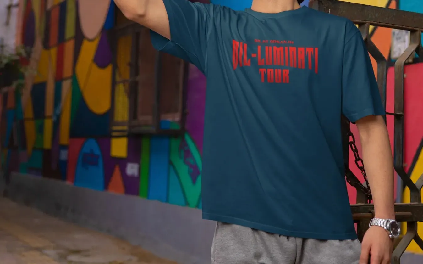 Dil-Luminati Tour Oversized T-Shirt