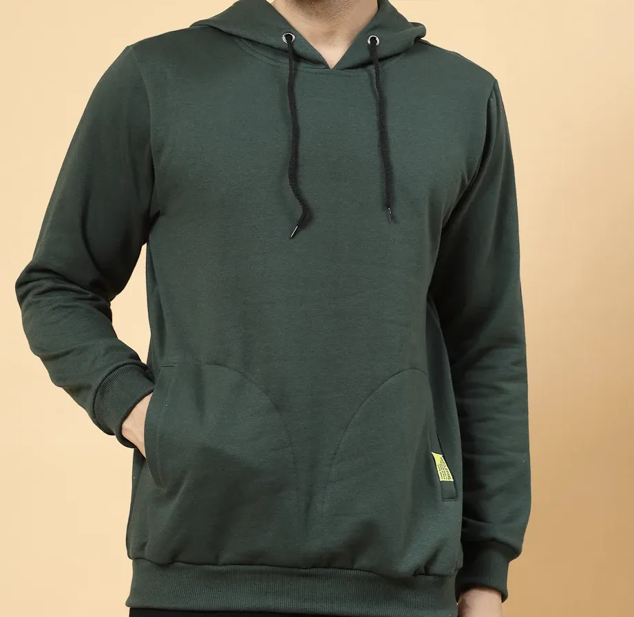 Everyday Fleece Oversized Battle Green Sweatshirt