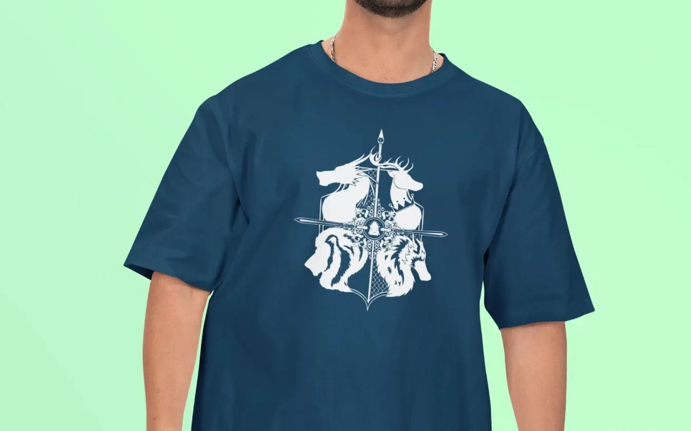 Game of Thrones Houses Oversized T-Shirt