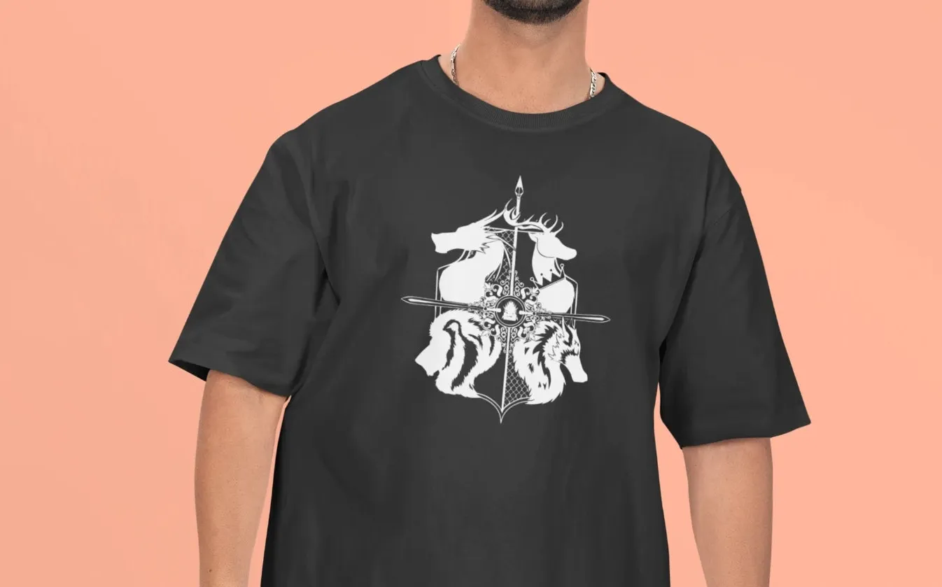 Game of Thrones Houses Oversized T-Shirt