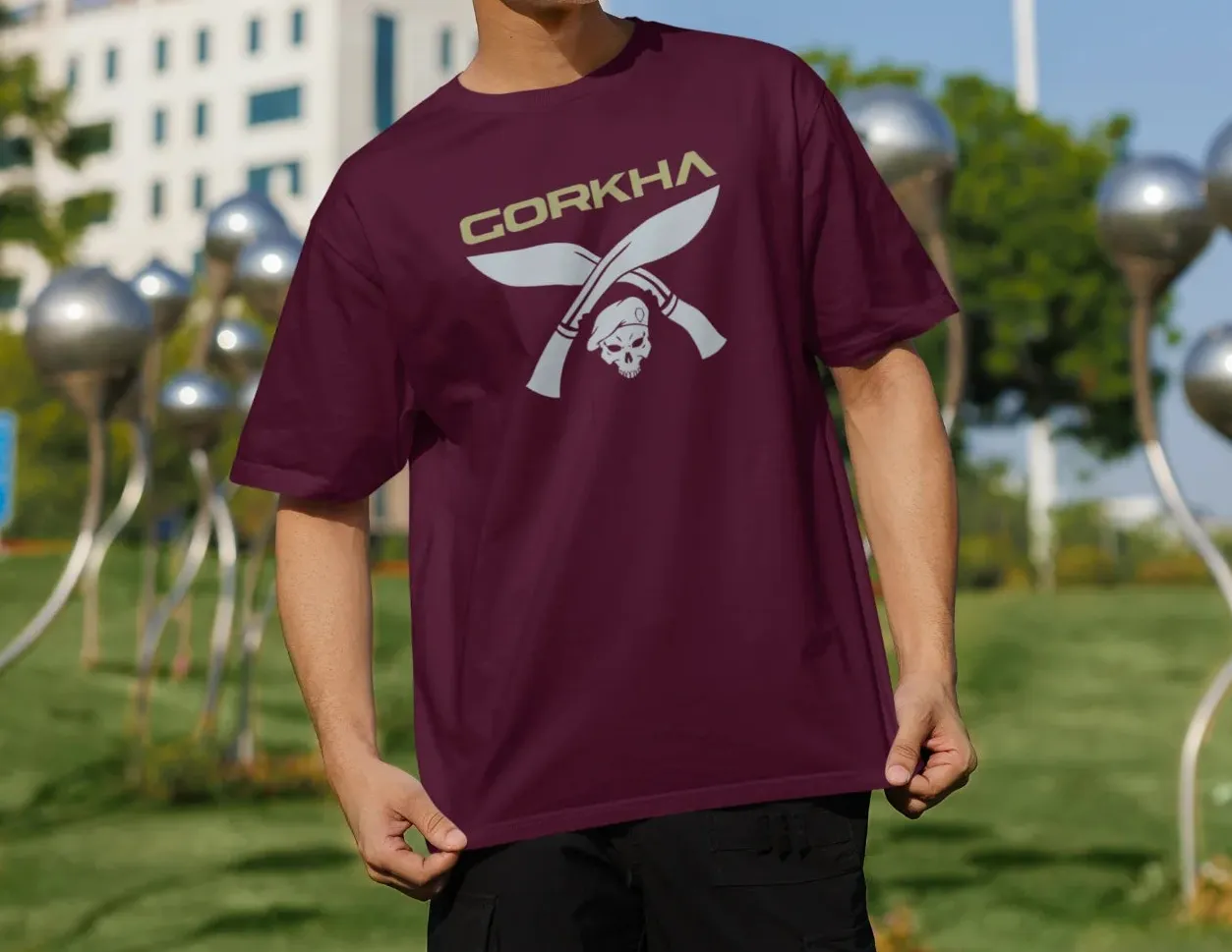 Gorkha Kukri Oversized T-Shirt
