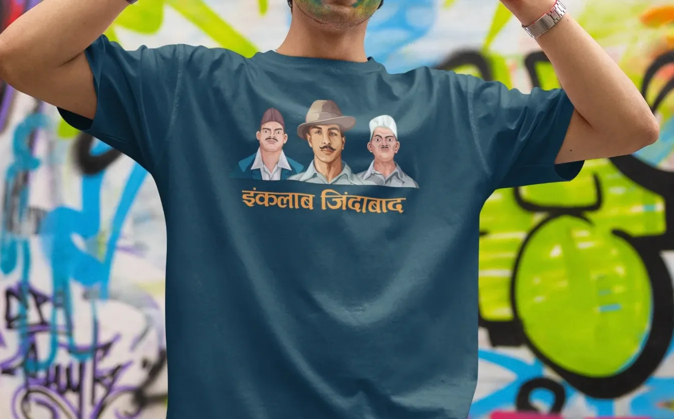 Inquilab Zindabad Oversized T-Shirt