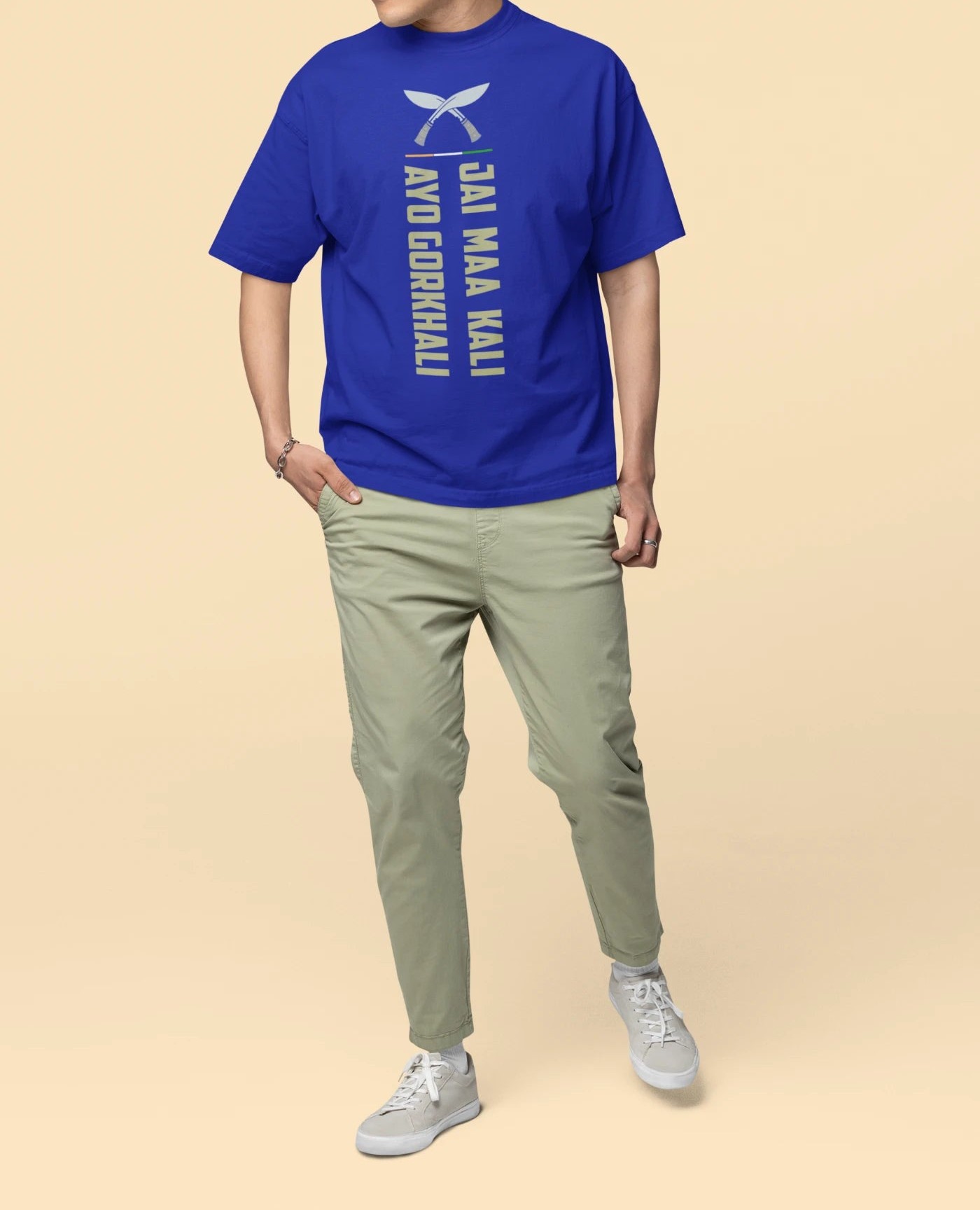 Jai Maa Kali, Ayo Gorkhali Oversized T-Shirt