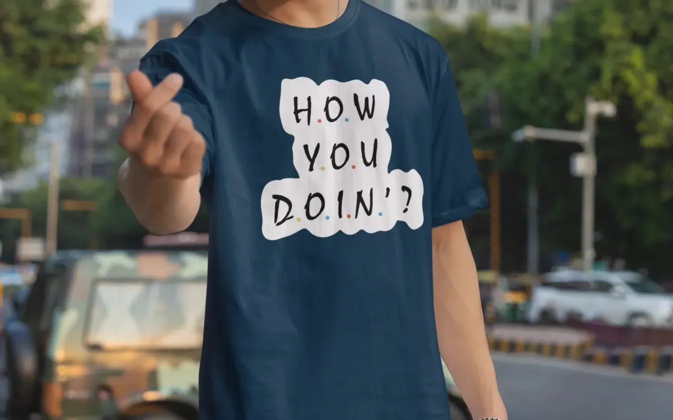 Joey - How you doin Oversized T-Shirt
