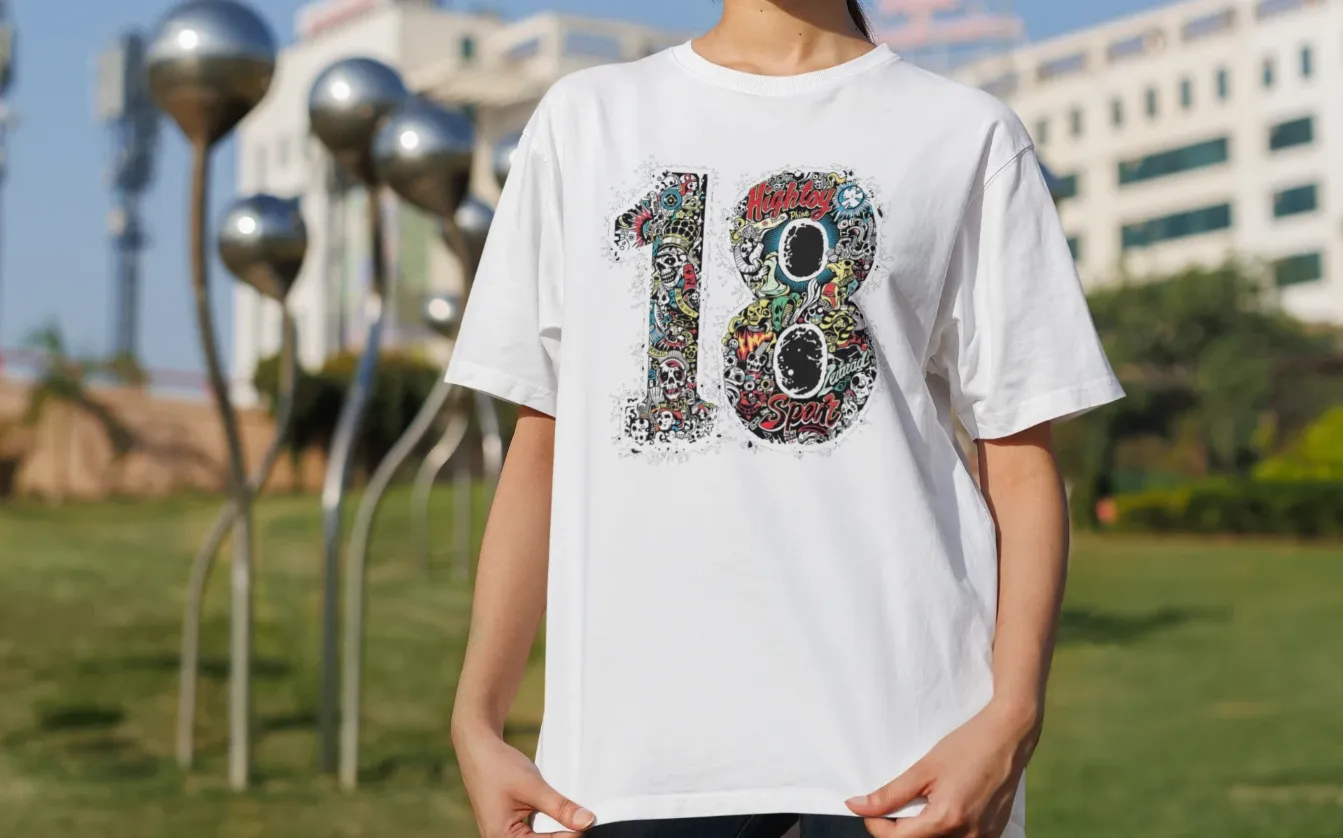 Kohli Number 18 Oversized T-Shirt