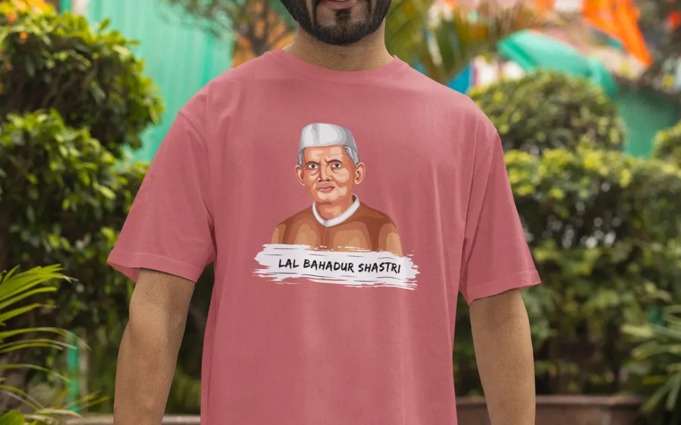 Lal Bahadur Shastri Oversized T-Shirt