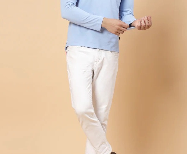 Level Up Polo Light Blue T-shirt
