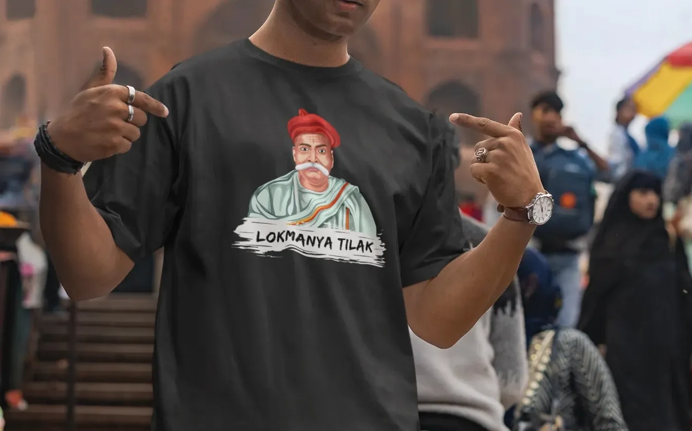 Lokmanya Tilak Oversized T-Shirt