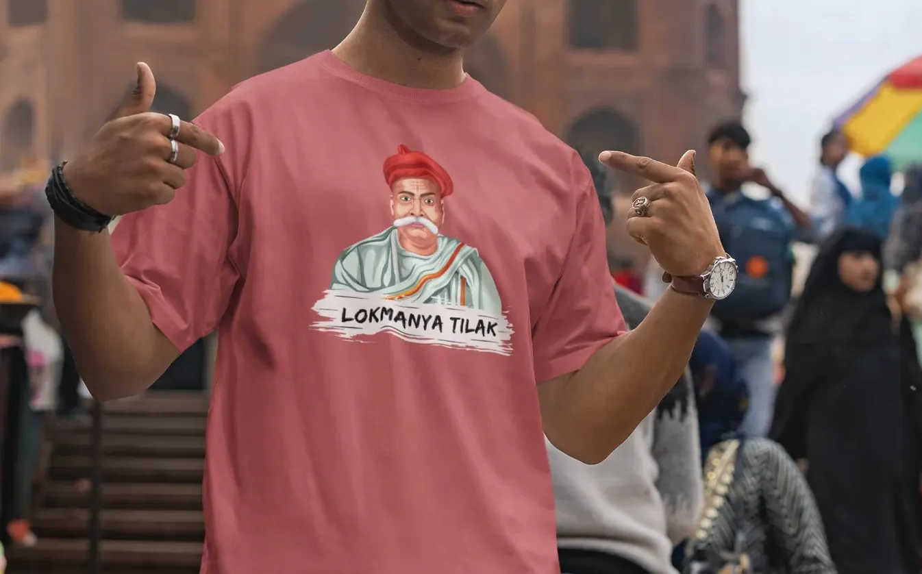 Lokmanya Tilak Oversized T-Shirt