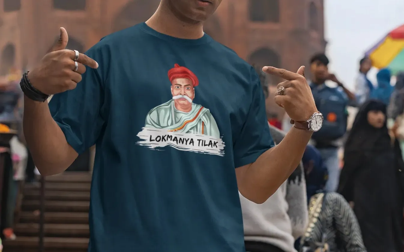 Lokmanya Tilak Oversized T-Shirt