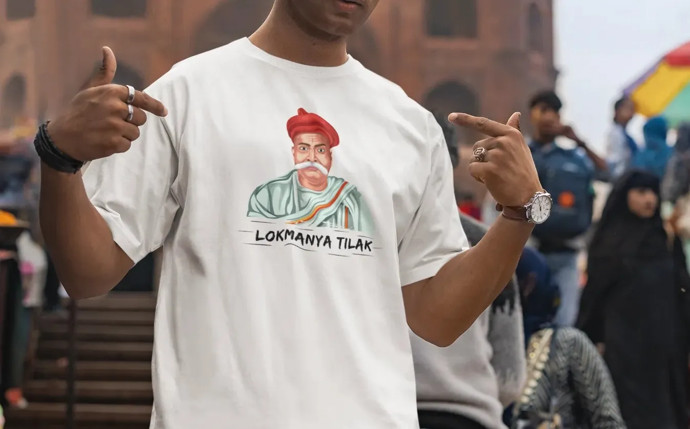 Lokmanya Tilak Oversized T-Shirt
