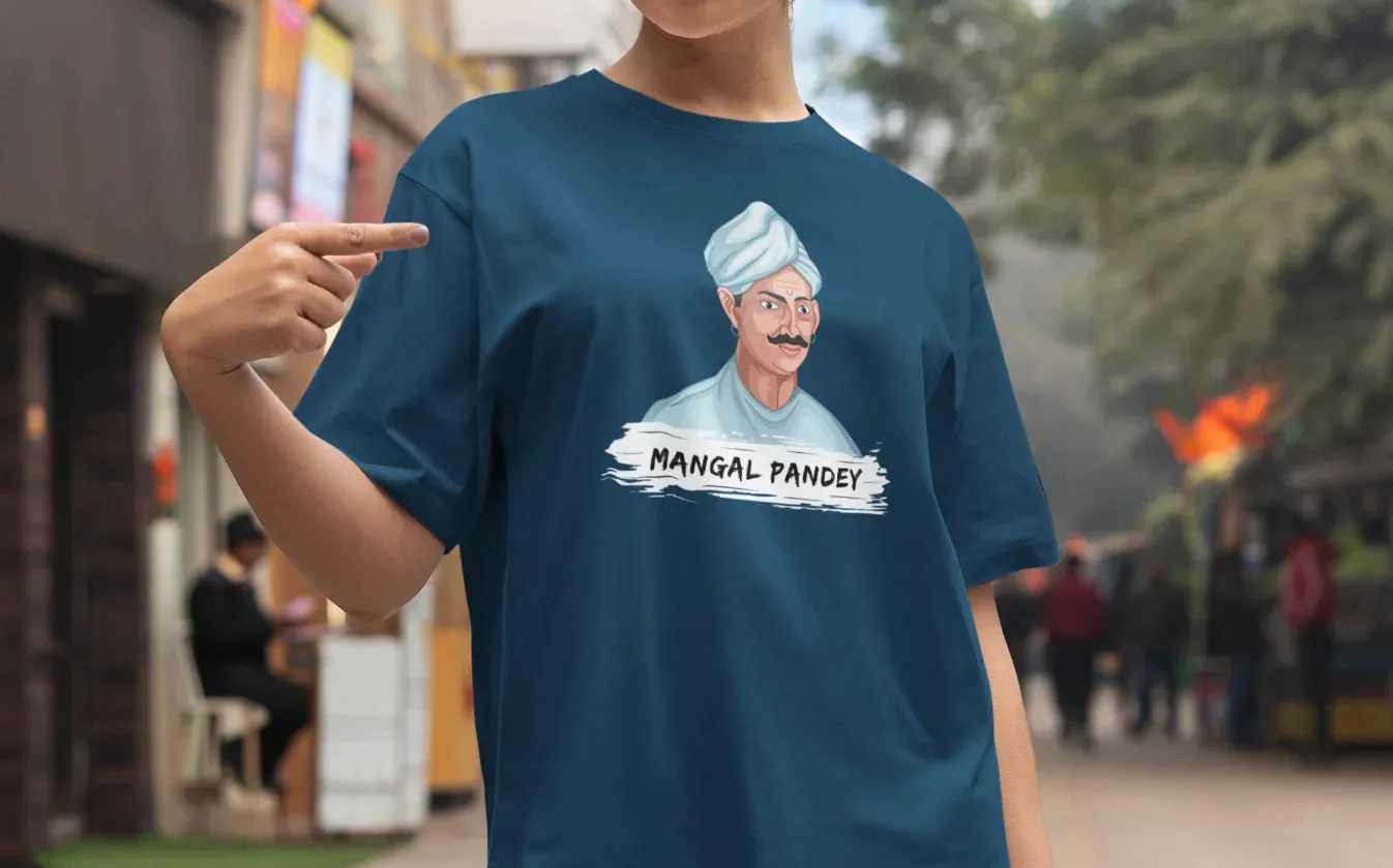 Mangal Pandey Oversized T-Shirt