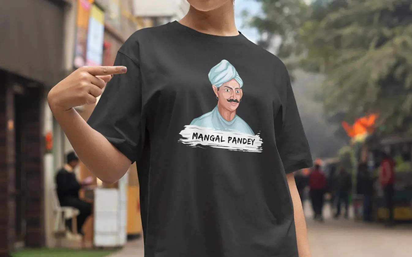 Mangal Pandey Oversized T-Shirt