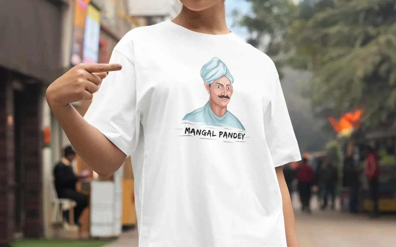 Mangal Pandey Oversized T-Shirt