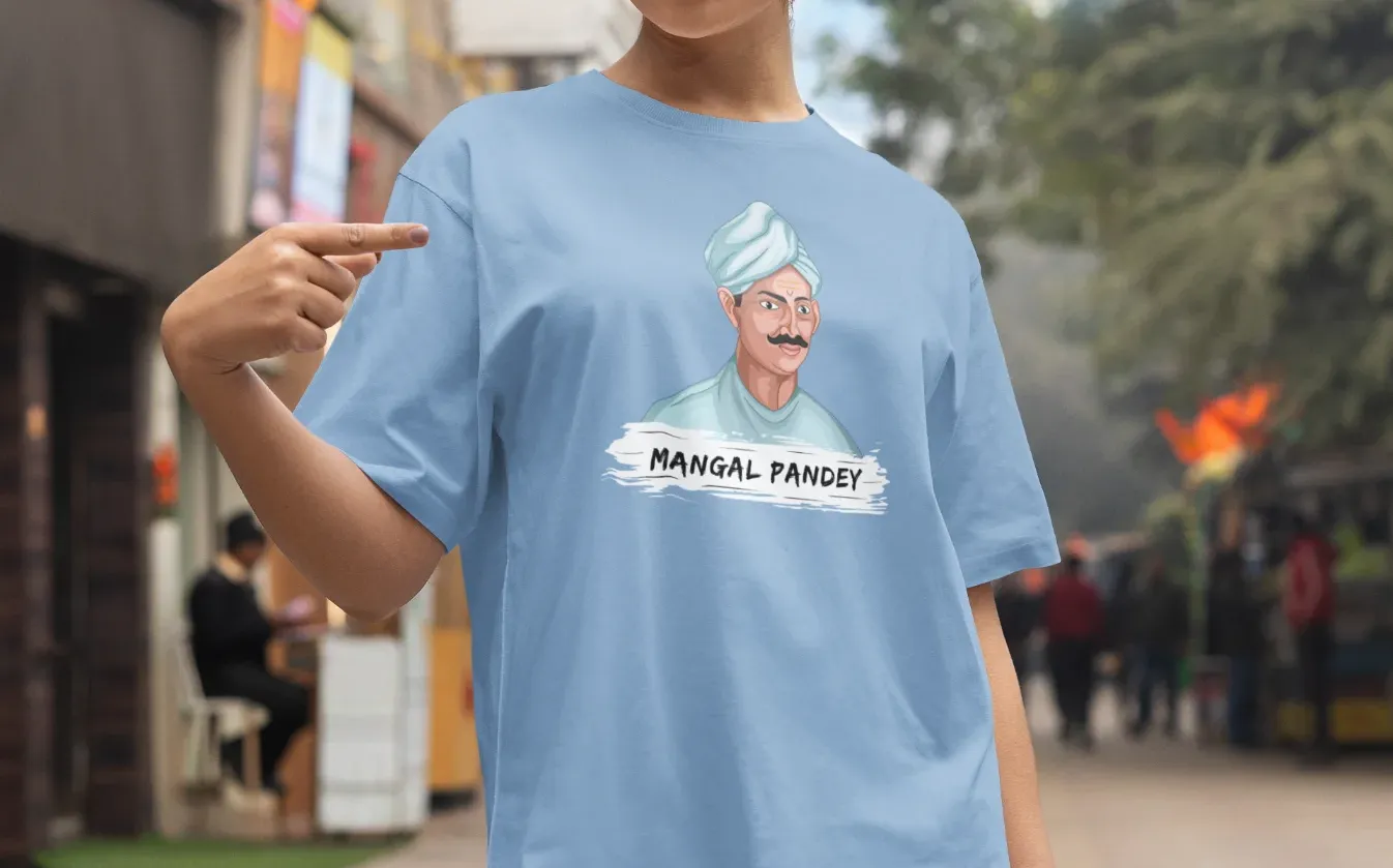 Mangal Pandey Oversized T-Shirt