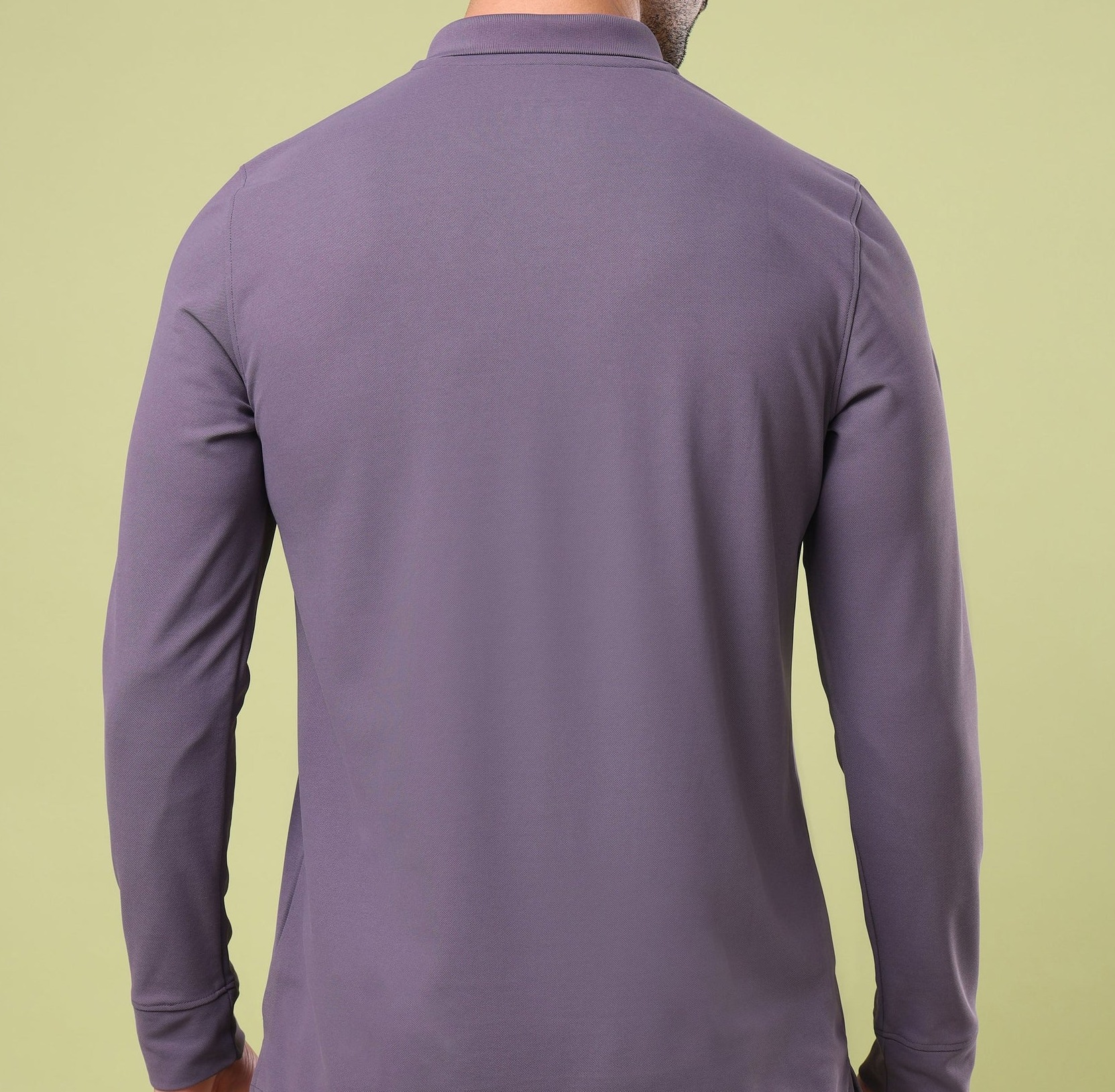 Men Solid Slim Fit Polo Sports Grape Vine T-shirt