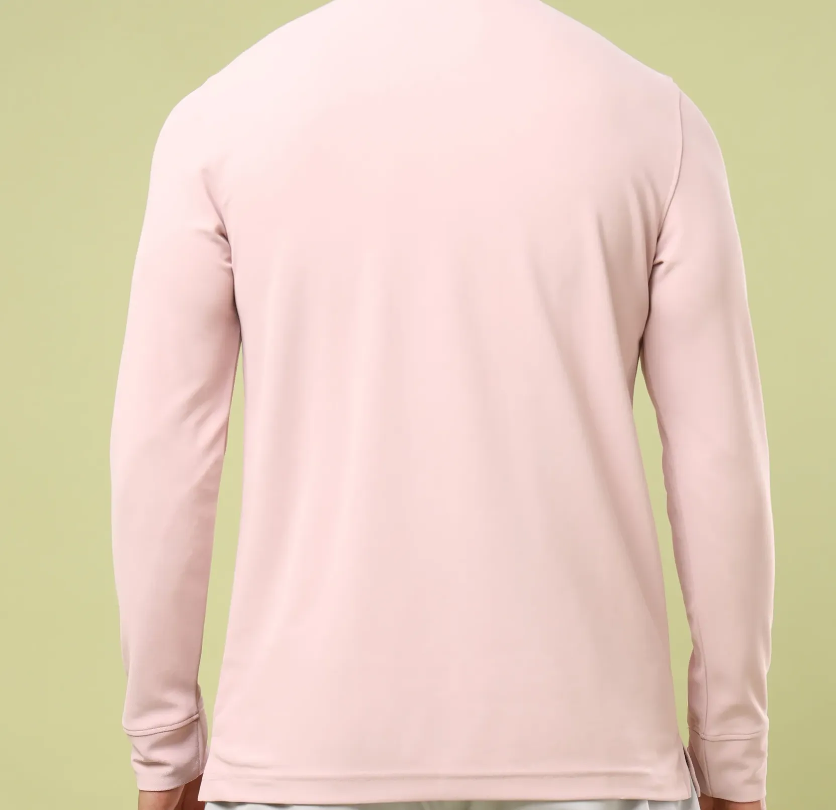 Men Solid Slim Fit Polo Sports Onion T-shirt