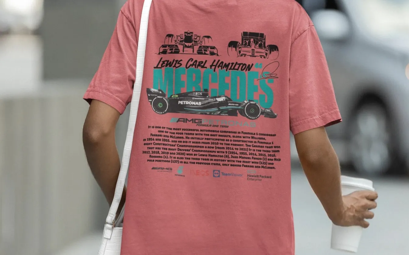 Mercedes F1 Team Oversized T-Shirt