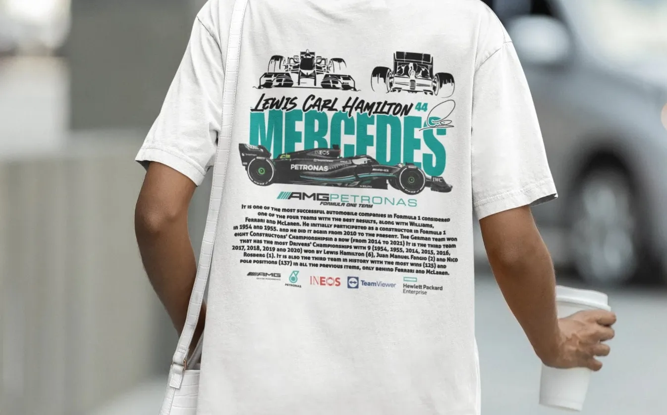 Mercedes F1 Team Oversized T-Shirt