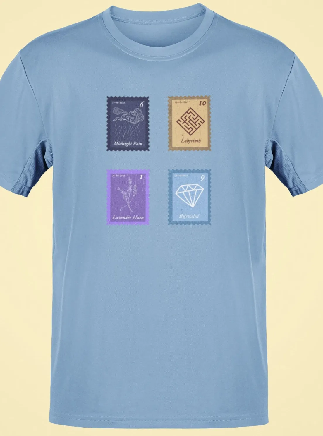 Midnights Song Stamps Midnight Rain Oversized T-Shirt