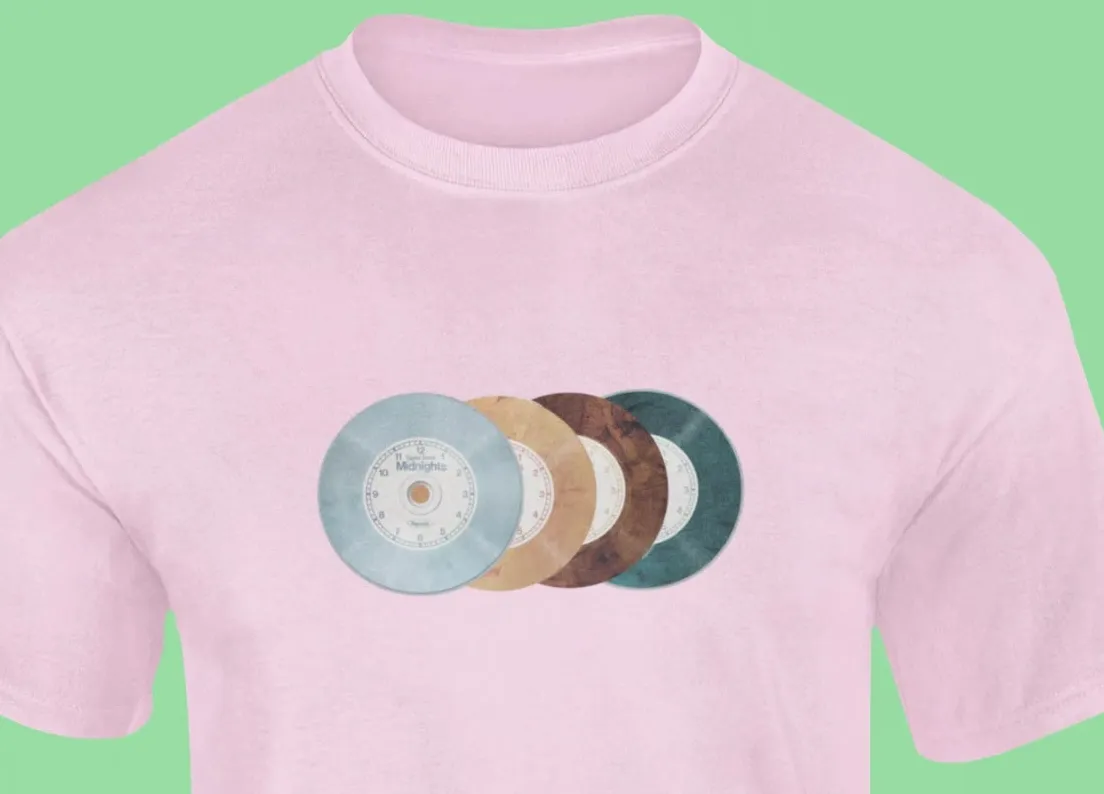 Midnights Vinyl CD T-Shirt
