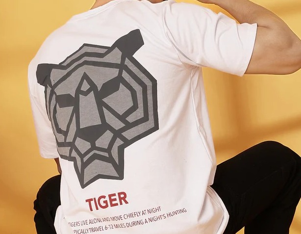 Modern Typography White T-Shirt