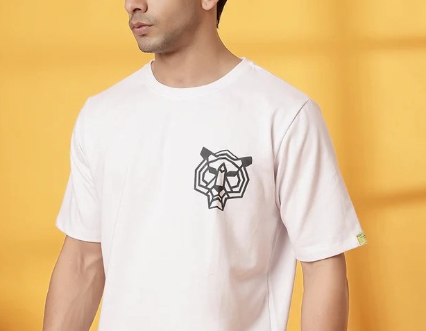 Modern Typography White T-Shirt