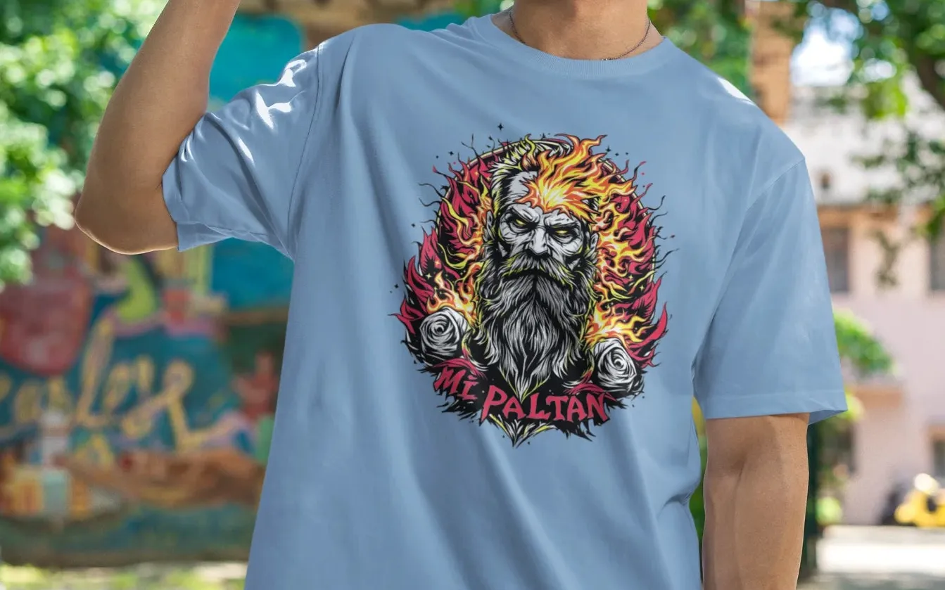 Mumbai Indians Paltan Oversized T-Shirt