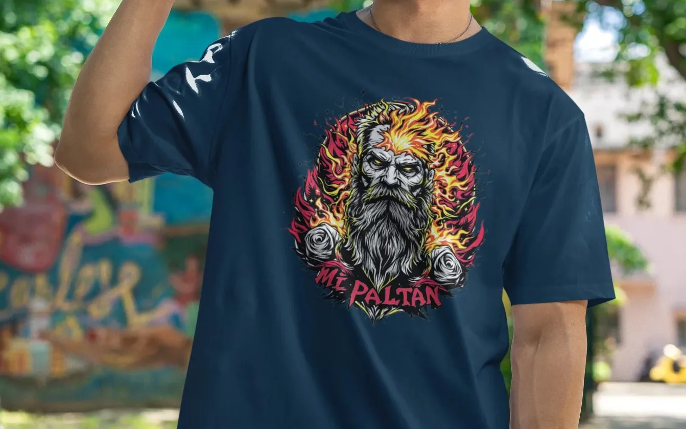 Mumbai Indians Paltan Oversized T-Shirt