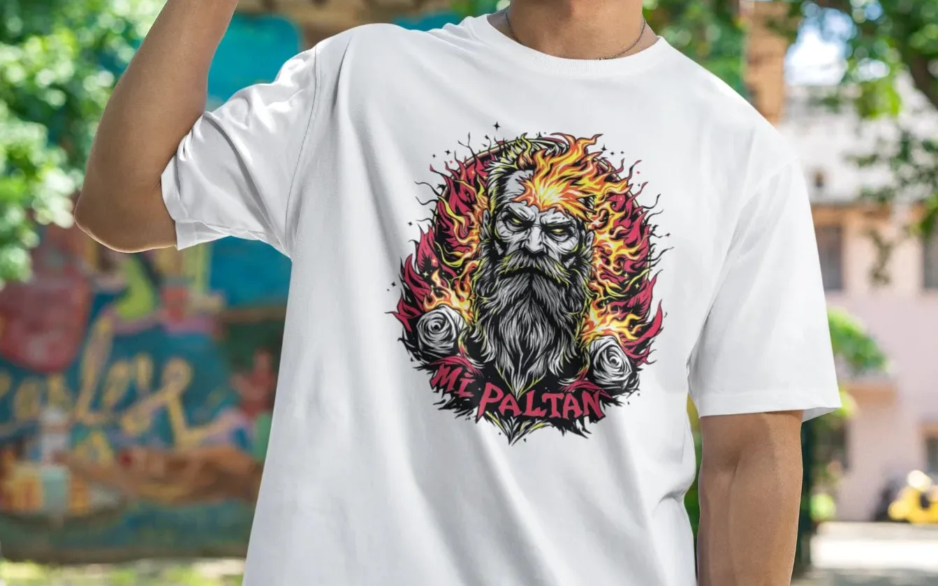 Mumbai Indians Paltan Oversized T-Shirt