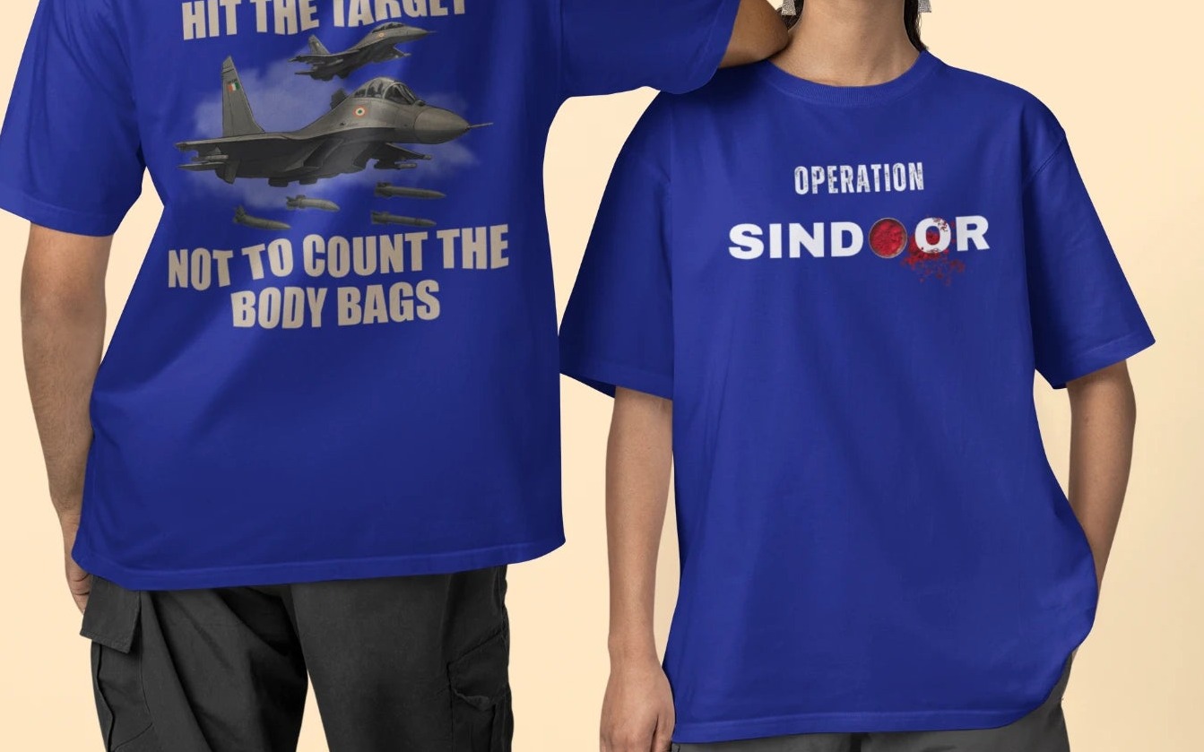 Operation Sindoor - Our job is to hit the target, not to count the body bags (Front &amp; Back) Oversized T-Shirt