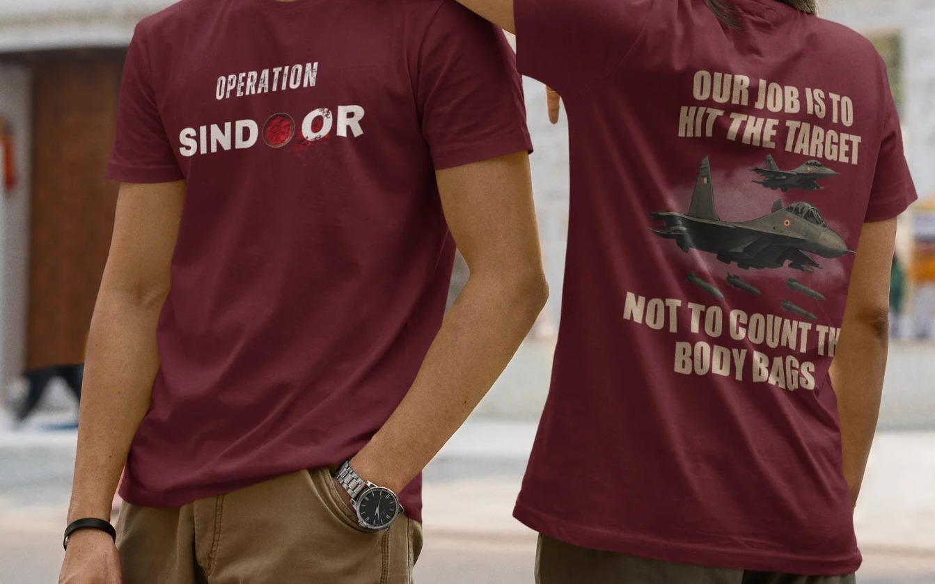 Operation Sindoor - Our job is to hit the target, not to count the body bags (Front &amp; Back) T-Shirt